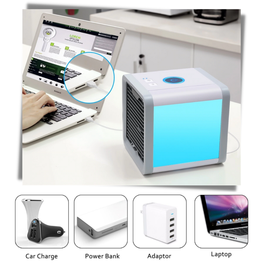 Mini klimaanlegg USB