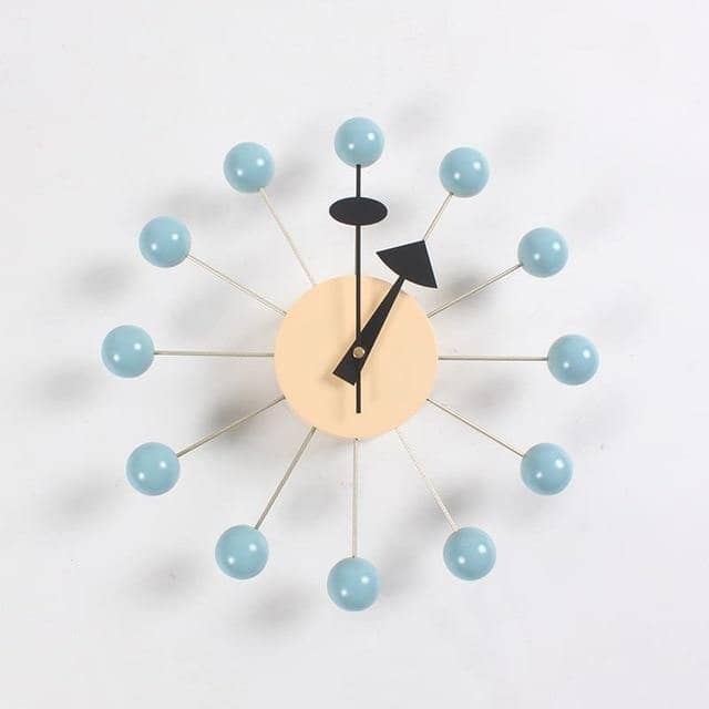 Moderne veggklokke 3D-design stille og minimalistisk 32 cm | Skanto
