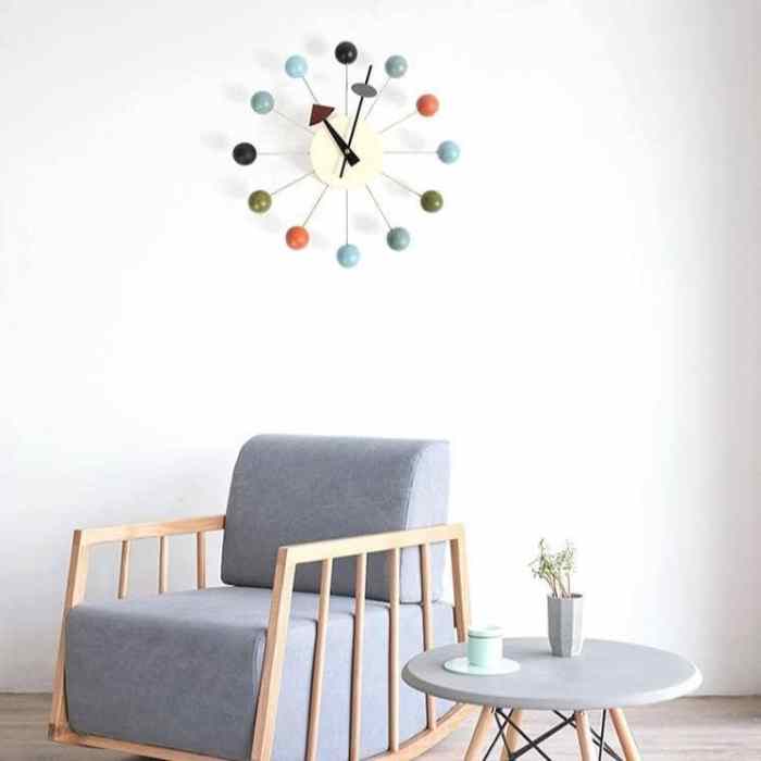 OrbitTime - 3D minimalist veggklokke Skanto
