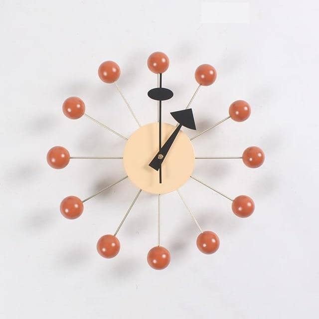 Moderne Veggklokke 3D Design Stille og Minimalistisk 32 cm | Skanto