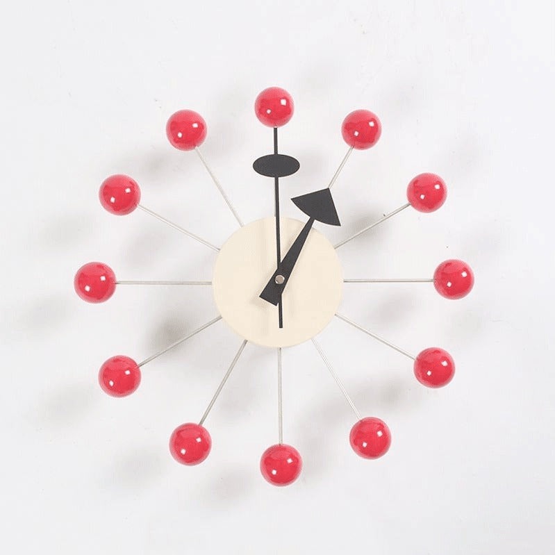 Moderne Veggklokke 3D Design Stille og Minimalistisk 32 cm | Skanto