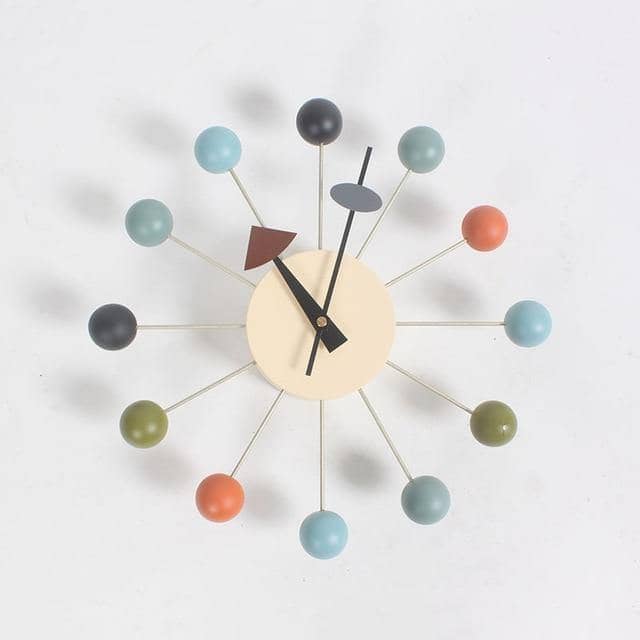 Moderne veggklokke 3D-design stille og minimalistisk 32 cm | Skanto