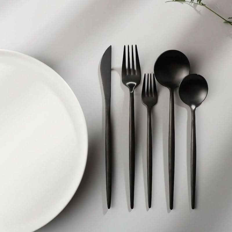 Skanto | Minimalist Bestikksett i Rustfritt Stål