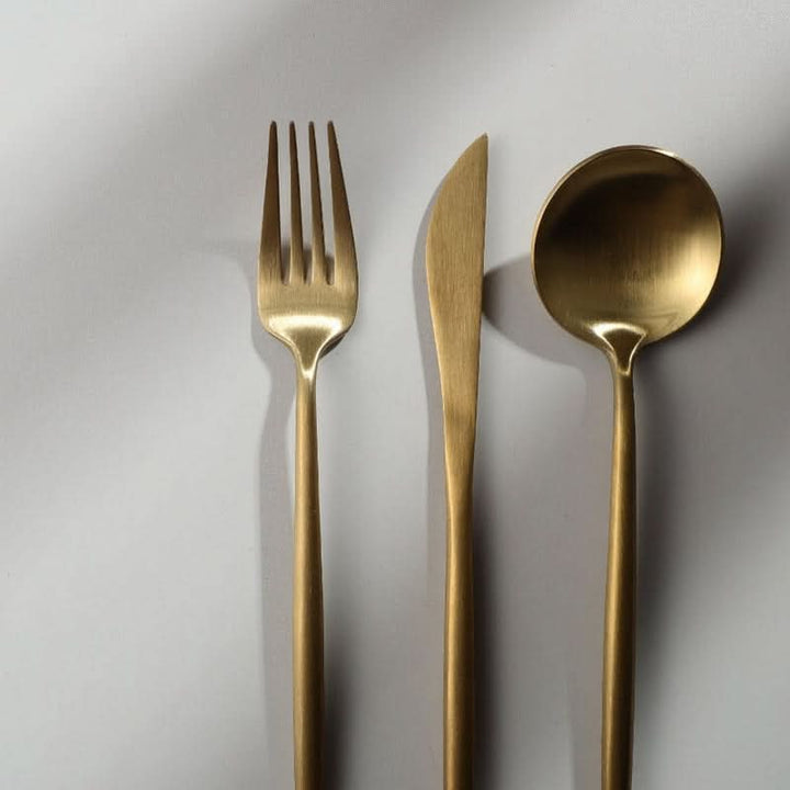 Skanto | Minimalist Bestikksett i Rustfritt Stål