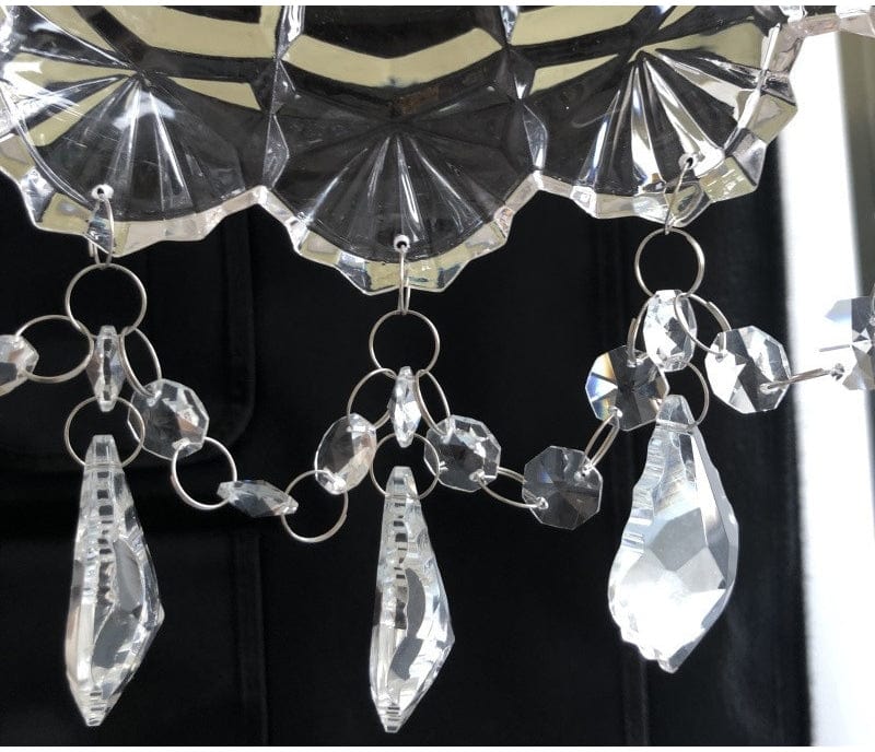 Minimalistisk Retro Krystall Glass Pendellampe Skanto