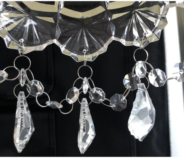Minimalistisk Retro Krystall Glass Pendellampe Skanto