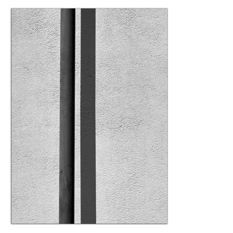 Minimalistisk Svart Hvit Arkitektonisk Abstrakt Veggkunst Fine Art Lerretsutskrifter Bilder For Moderne Leilighet Stuekunst For Moderne Innredning | Skanto