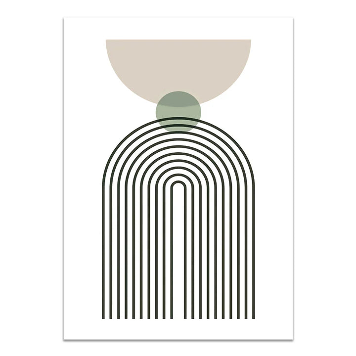 Minimalistisk Bohemsk Botanisk Veggkunst Fint Kunst Lærredstrykk Nøytral Farge Galleri Veggbilder For Stue | Skanto
