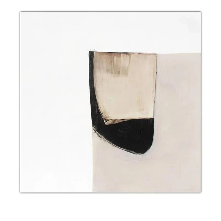 Minimalistiske fargeblokker Abstrakt veggkunst Fin kunst lerretsutskrifter Kvadratisk format Bilder for stuen Moderne skandinavisk interiør | Skanto