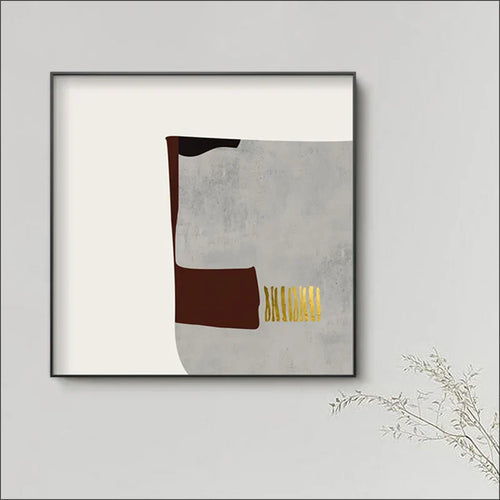 Minimalistisk samtids fargeblokk abstrakt veggkunst Fin kunst lerretstrykk Bilder for moderne leilighet Stue Soverom kunstdekorasjon | Skanto