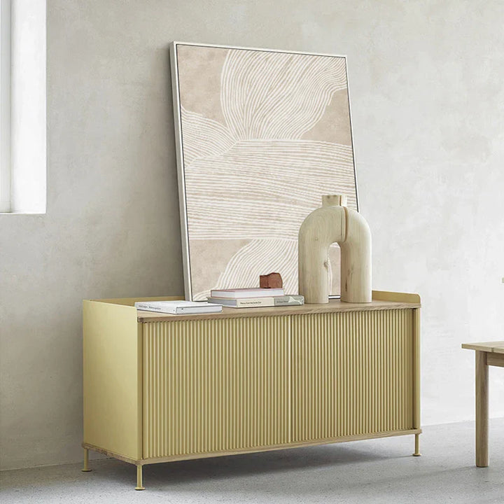 Minimalistiske fine linjer veggkunst Fine kunst lerret trykk Nøytrale farger Beige Hvit Abstrakte nordiske bilder for stue soverom kunst dekor | Skanto