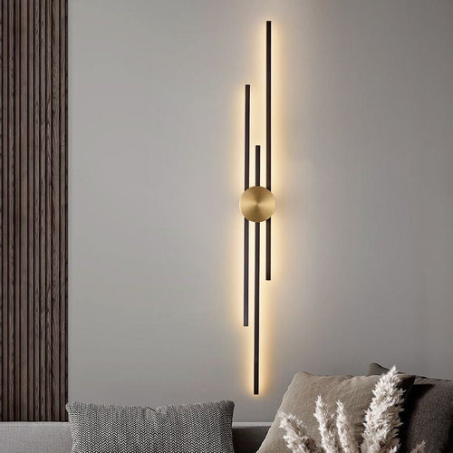 Skanto | Vegglampe Moderne LED Jern Vertikal Armatur