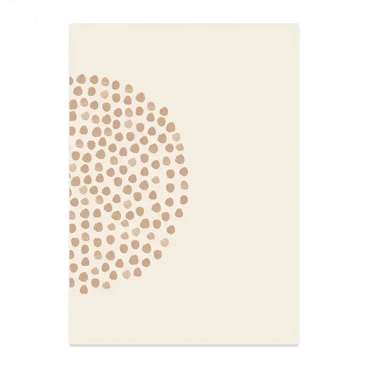 Minimalistisk Sol Måne Linjekunst Veggkunst Fine Art Lerretstrykk Nøytrale Farger Galleri Veggbilder For Moderne Stue Skandinavisk Innredning | Skanto