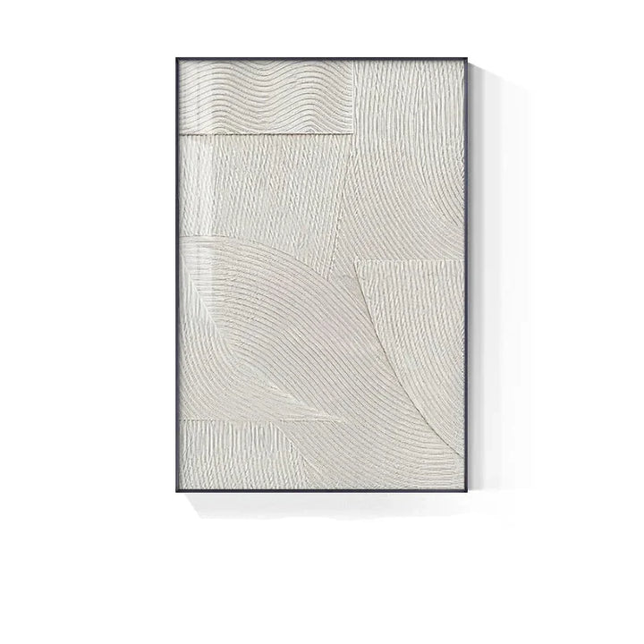Minimalistisk urban teksturell abstrakt veggkunst Fine Art lerretsutskrifter nøytrale farger bilder for moderne leilighet stue hjemmekontor kunst dekor | Skanto