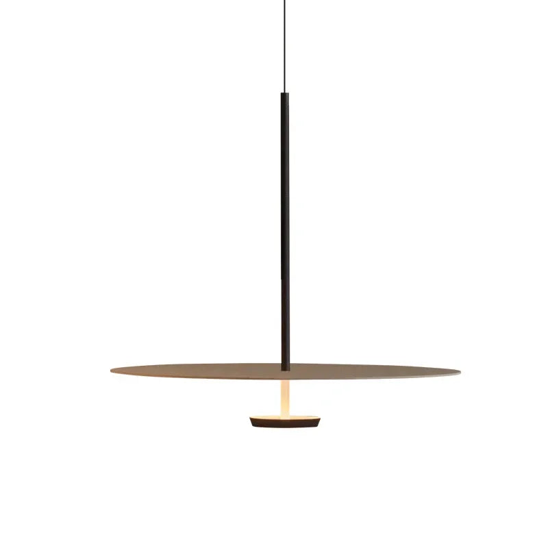 Moderne elegante LED-ring pendellampe „ElegantArc“ – minimalistisk design for stue og spisestue