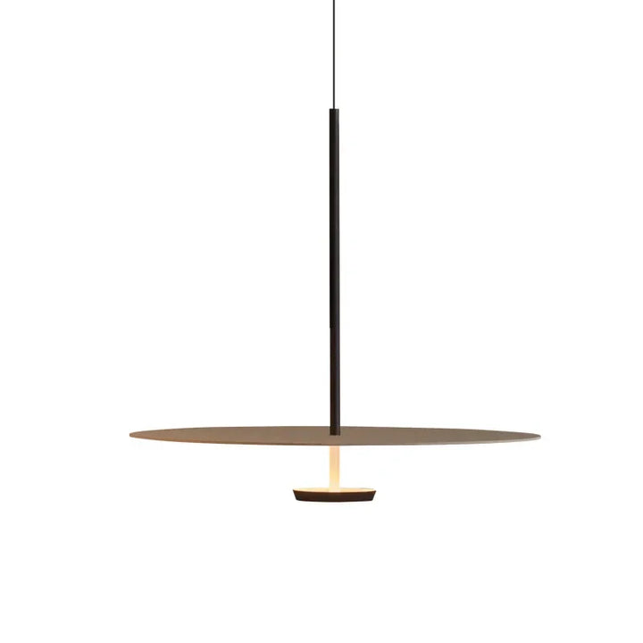 Moderne elegante LED-ring pendellampe „ElegantArc“ – minimalistisk design for stue og spisestue