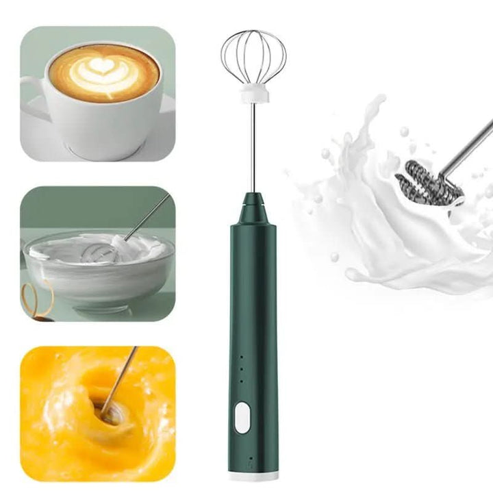 Leistungsstarker Mini-Handmixer for Küche und Kaffee