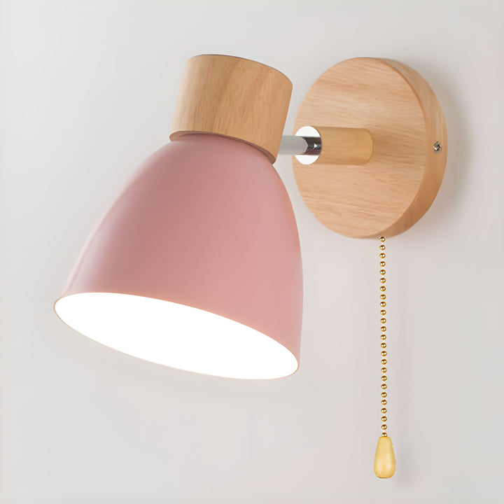 Skanto | Tre Norsk Vegglampe med Bryter for Soverommet