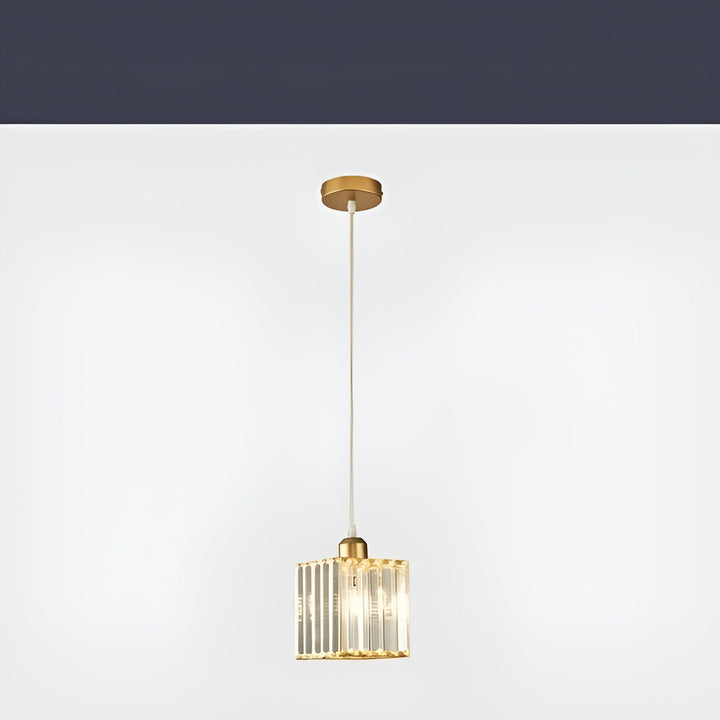 BrilliantGlow Light - Elegant K9 Krystall Pendellampe | Skanto