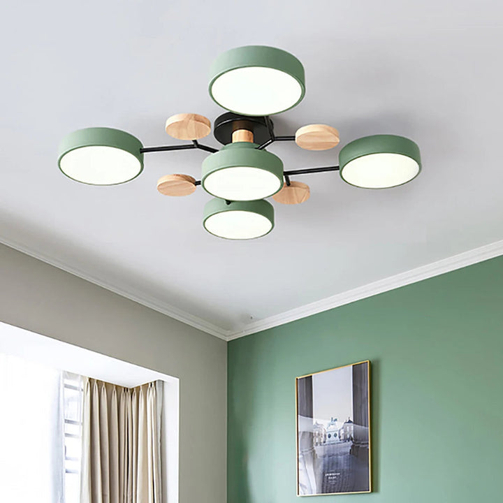 Skanto | Designer Slim Taklampe med Håndlagde Detaljer