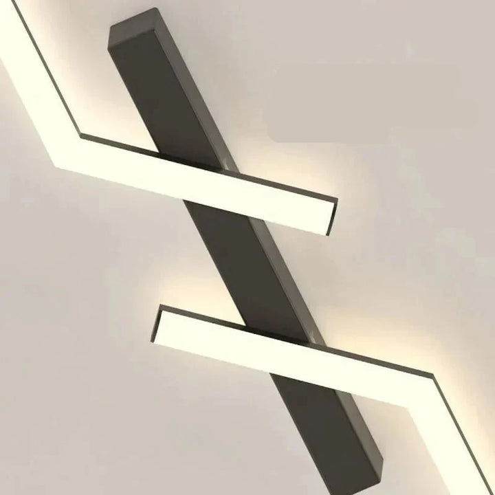 Skanto | Moderne Flush-Mounted LED Linje Taklampe – Minimalistisk & Energisparende