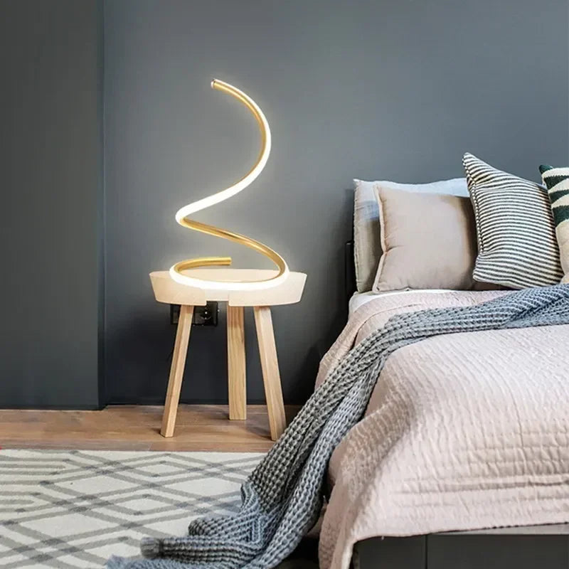 Skanto | GlowStream - Moderne LED Bordlampe