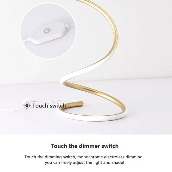 Skanto | GlowStream - Moderne LED Bordlampe