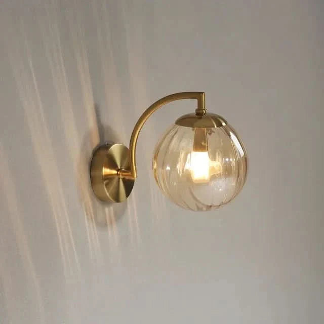 Skanto | LuxeCrystal Moderne Glassvegglampe