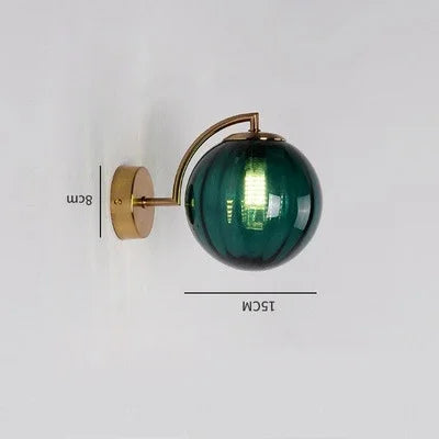 Skanto | Luksuriøs moderne vegglampe laget av glass - CrystalGlow