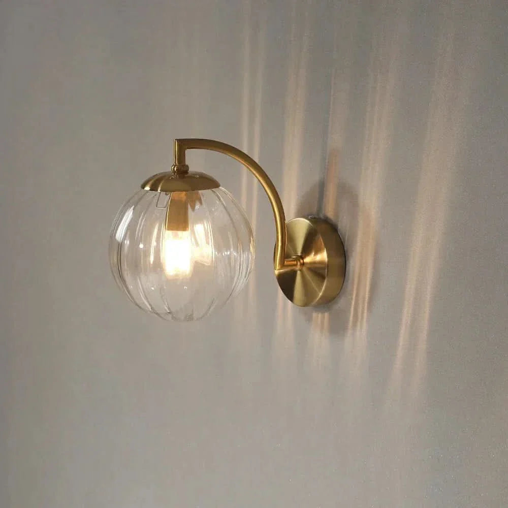 Skanto | LuxeCrystal Moderne Glassvegglampe