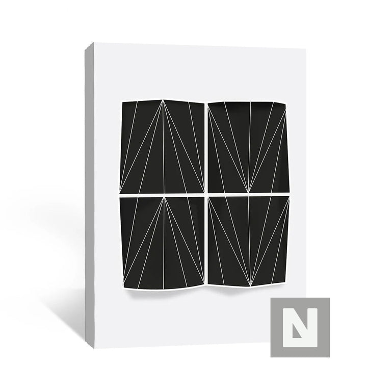Modern Aesthetics Abstract 3D Effect Wall Art Fine Art Canvas Prints Pictures for Living Room Bedroom Modern Interior Decor | Skanto