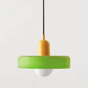 Bauhaus Fargerik Glass Pendelampe - Moderne Designlampe for Stue og Spisestue | Skanto