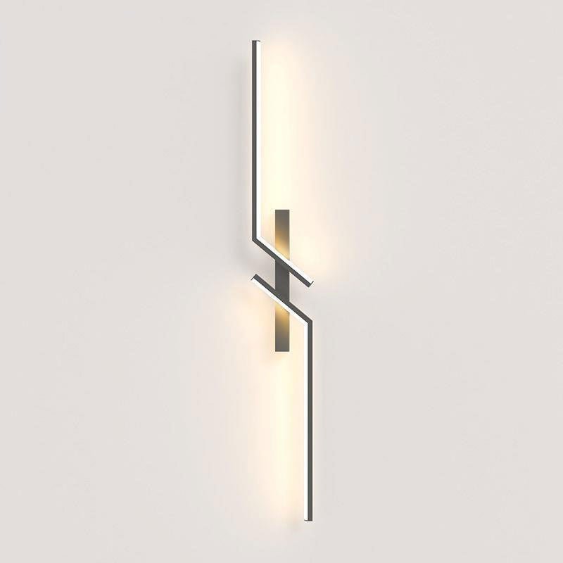 Skanto | Kreativ LED vegglampe med stripedesign | Moderne design og dimbar lys i 3 farger