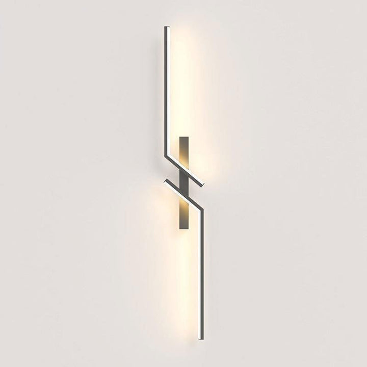 Skanto | Kreativ LED vegglampe med stripedesign | Moderne design og dimbar lys i 3 farger