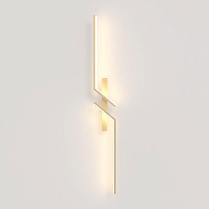 Kreativ LED-vegglampe med stripedesign | Moderne design