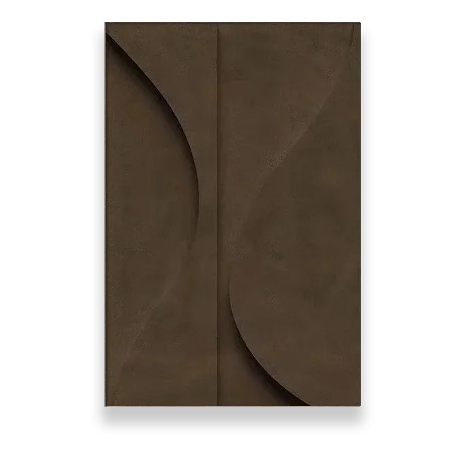 Modern Minimalist Flat Geometric Lines Wall Art Fine Art Canvas Prints Retro Brown Abstract Pictures for Living Room Modern Interior Decor | Skanto