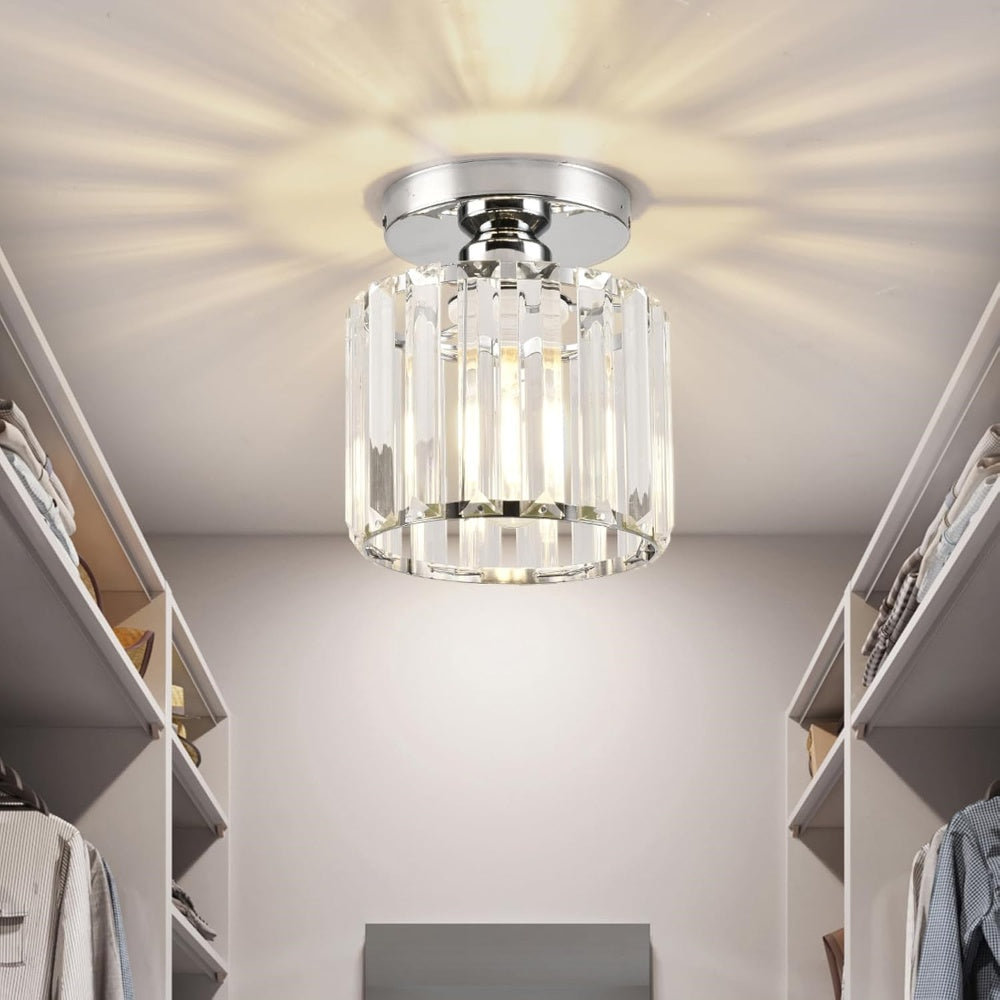 Moderne 1-Lyskilde Hallway Flush Mount Taklampe | Skanto