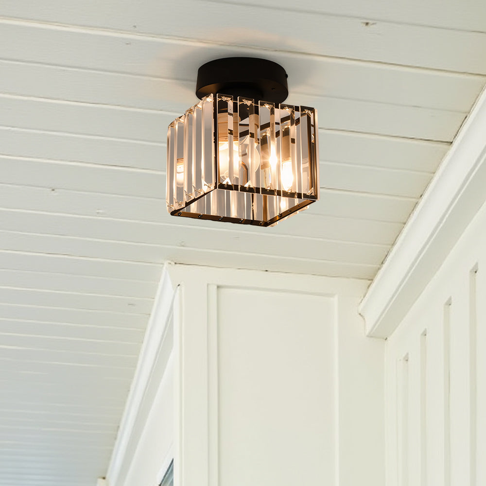 Moderne 1-Lyskilde Hallway Flush Mount Taklampe | Skanto