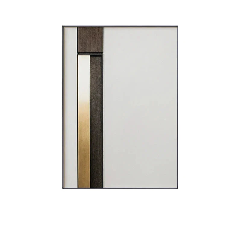 Moderne abstrakt arkitektonisk estetikk vegkunst Fine Art lerrettrykk Minimalistiske futuristiske bilder for moderne loftleilighet stuedekorasjon | Skanto