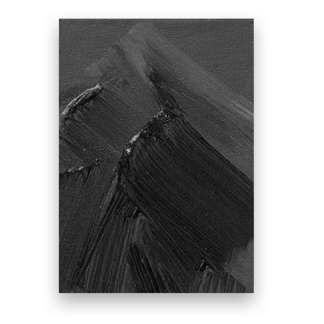 Moderne abstrakte svart-hvitt minimalistisk veggkunst fine art lerretsutskrifter teksturell design bilder for moderne loftleiligheter hjemmekontor dekor | Skanto
