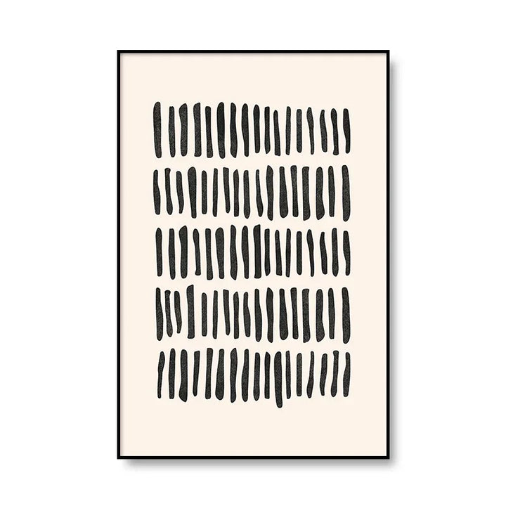Moderne abstrakte minimalistische feminine kroppskunst linjekunst veggkunst Fine Art lerrettrykk svart hvitt plakatbilder for moderne interiør | Skanto
