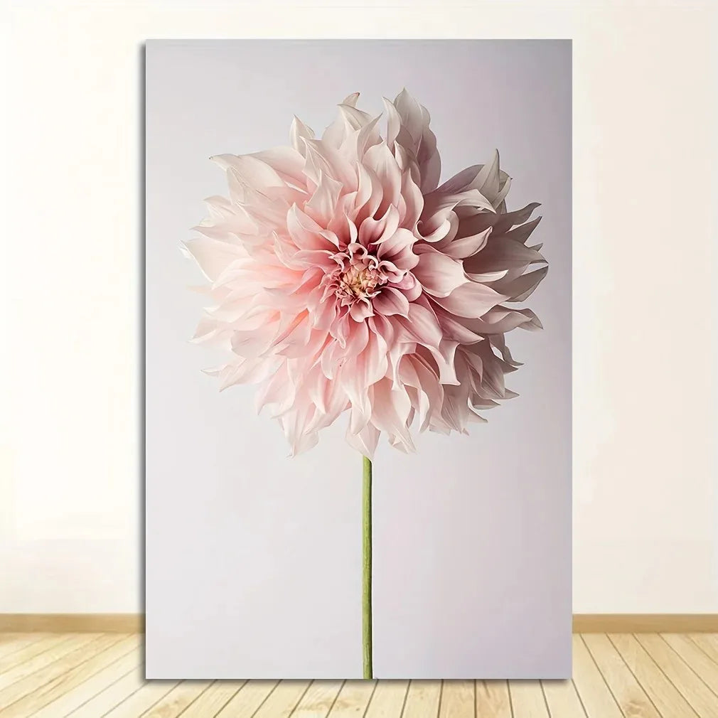 Moderne Florale Rosa Blomster Veggkunst Fint Kunst Lerretsutskrifter Elegante Botaniske Bilder For Stue Soverom Hotellrom Kunst Dekor | Skanto