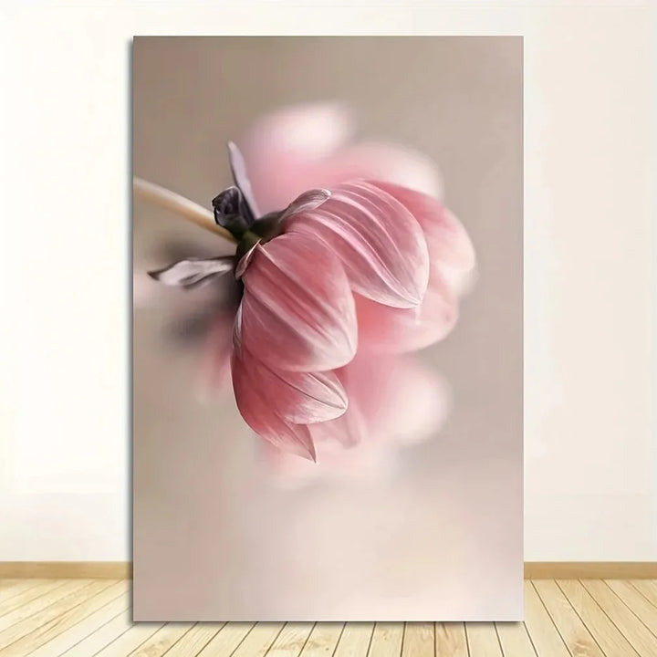 Moderne Florale Rosa Blomster Veggkunst Fint Kunst Lerretsutskrifter Elegante Botaniske Bilder For Stue Soverom Hotellrom Kunst Dekor | Skanto