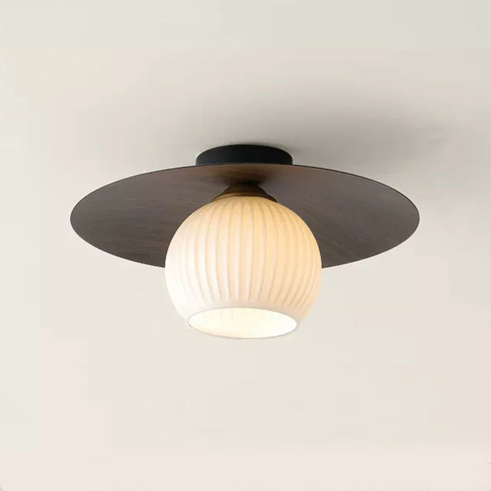 Moderne Semi-Flush Taklampe | Skanto