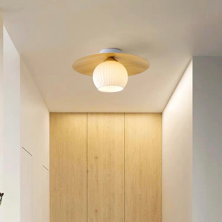 Moderne Semi-Flush Taklampe | Skanto
