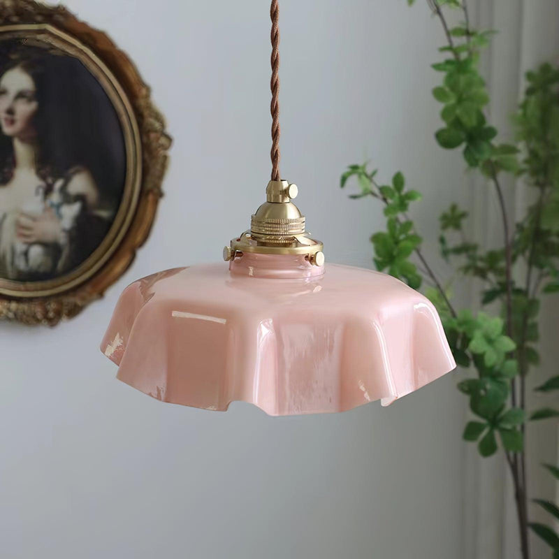 Moderne Glass Båndkant Pendellampe | Skanto