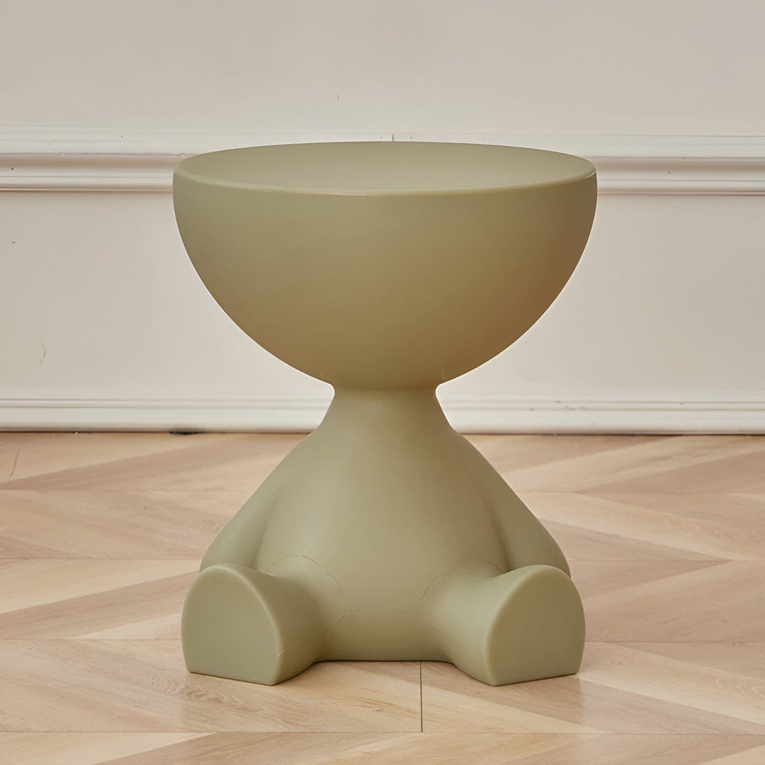 Skanto | Moderne Rund Plast Sidebord