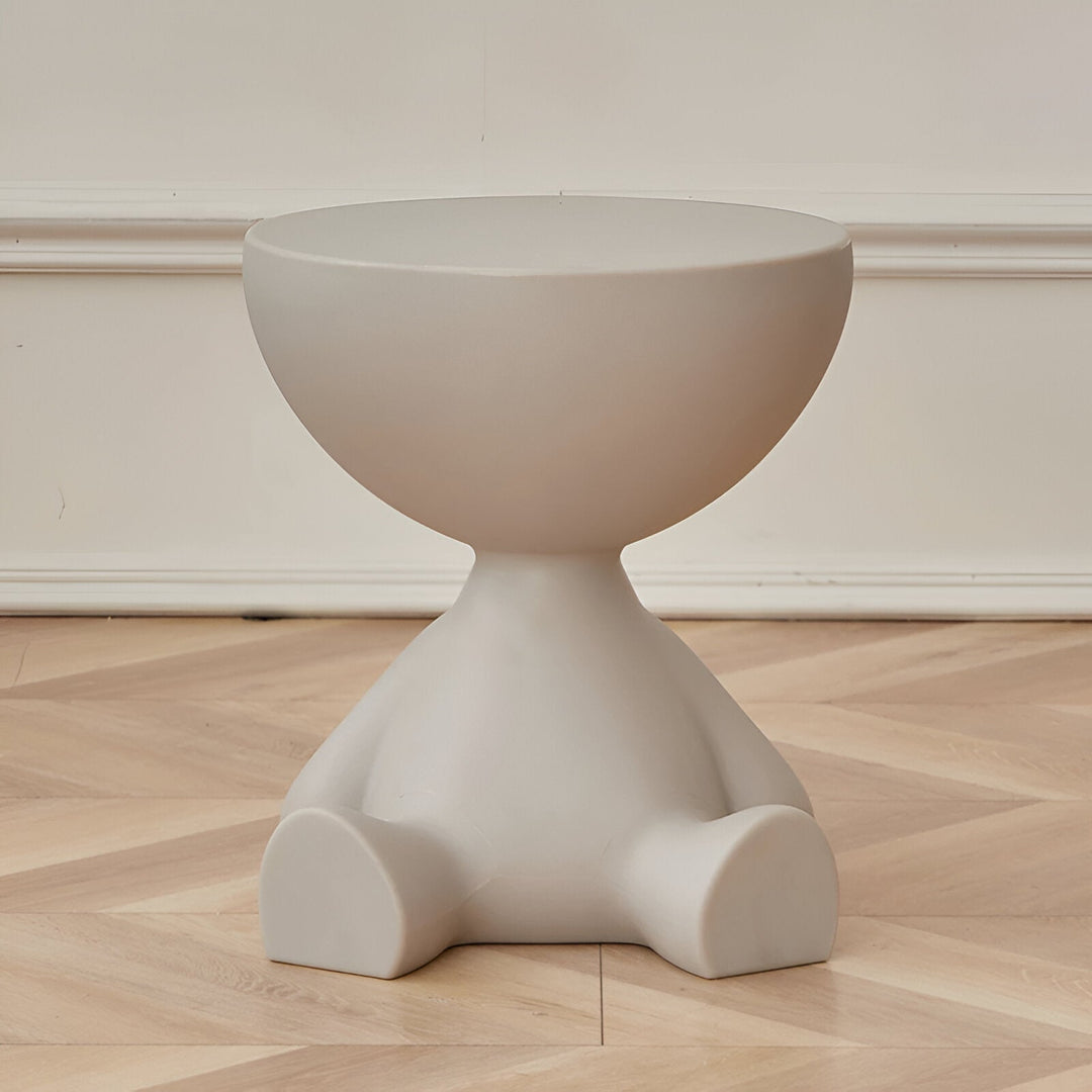 Skanto | Moderne Rund Plast Sidebord