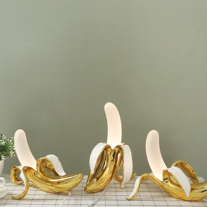 Dekorativ Bananlampe – Moderne Bordlampe for Stilig Interiørdesign | Skanto