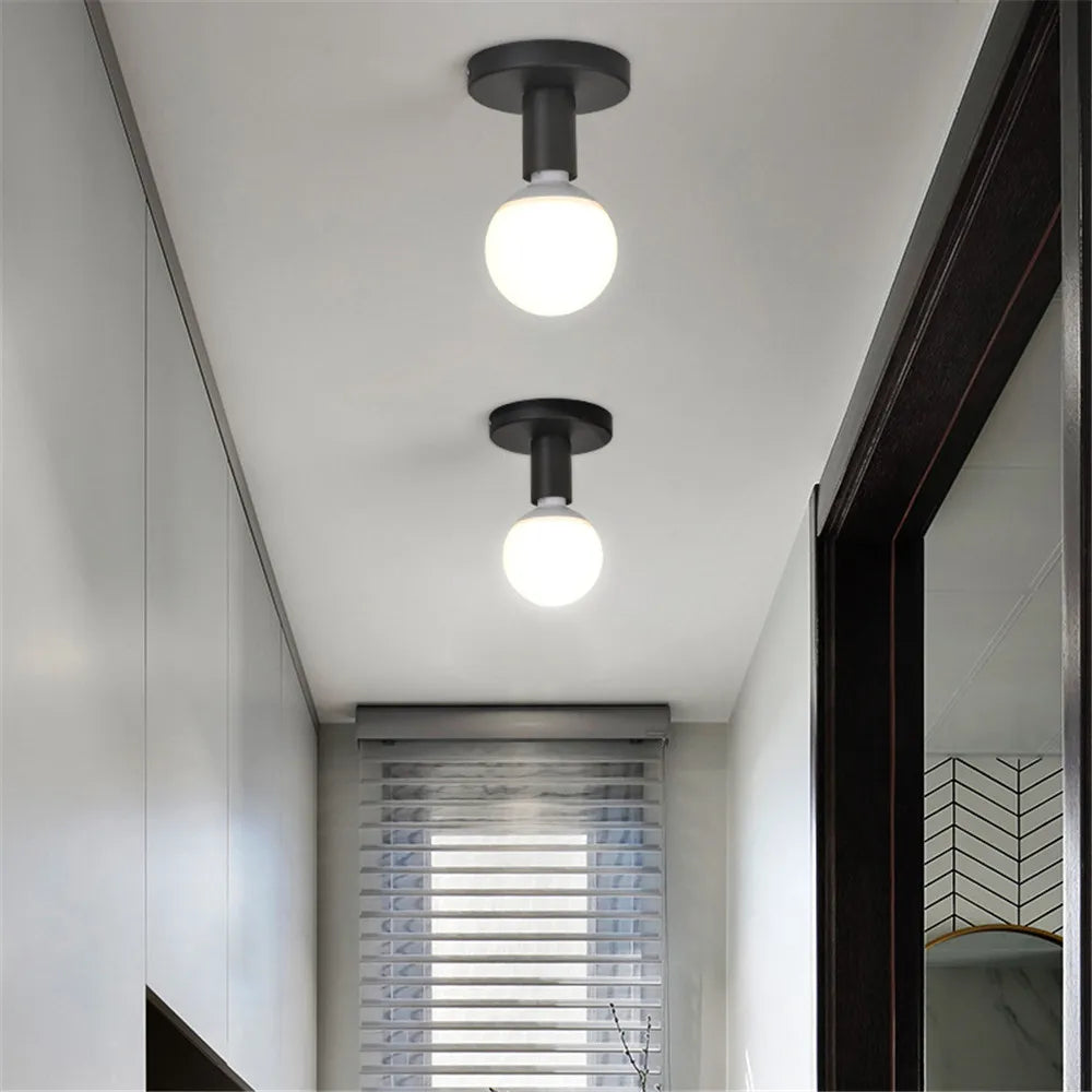 Moderne LED Taklampe – Minimalistisk Interiørbelysning for Gang og Stue | Skanto